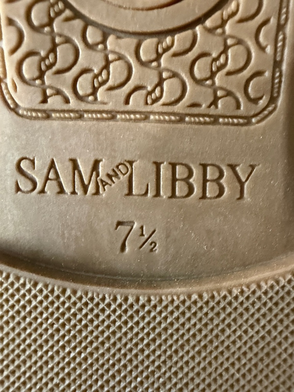 Sam & Libby Guava Pink Logo Slide Sandals 7.5 ❤️❤️ - Picture 5 of 6